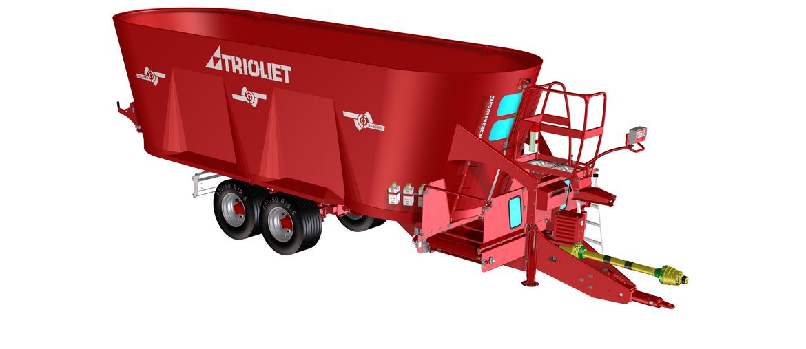 Homemade-diet-feeder-with-a-discharge-unit-to-feed-cows  
