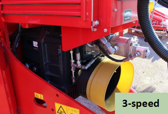 automatic gearbox for diet feeder