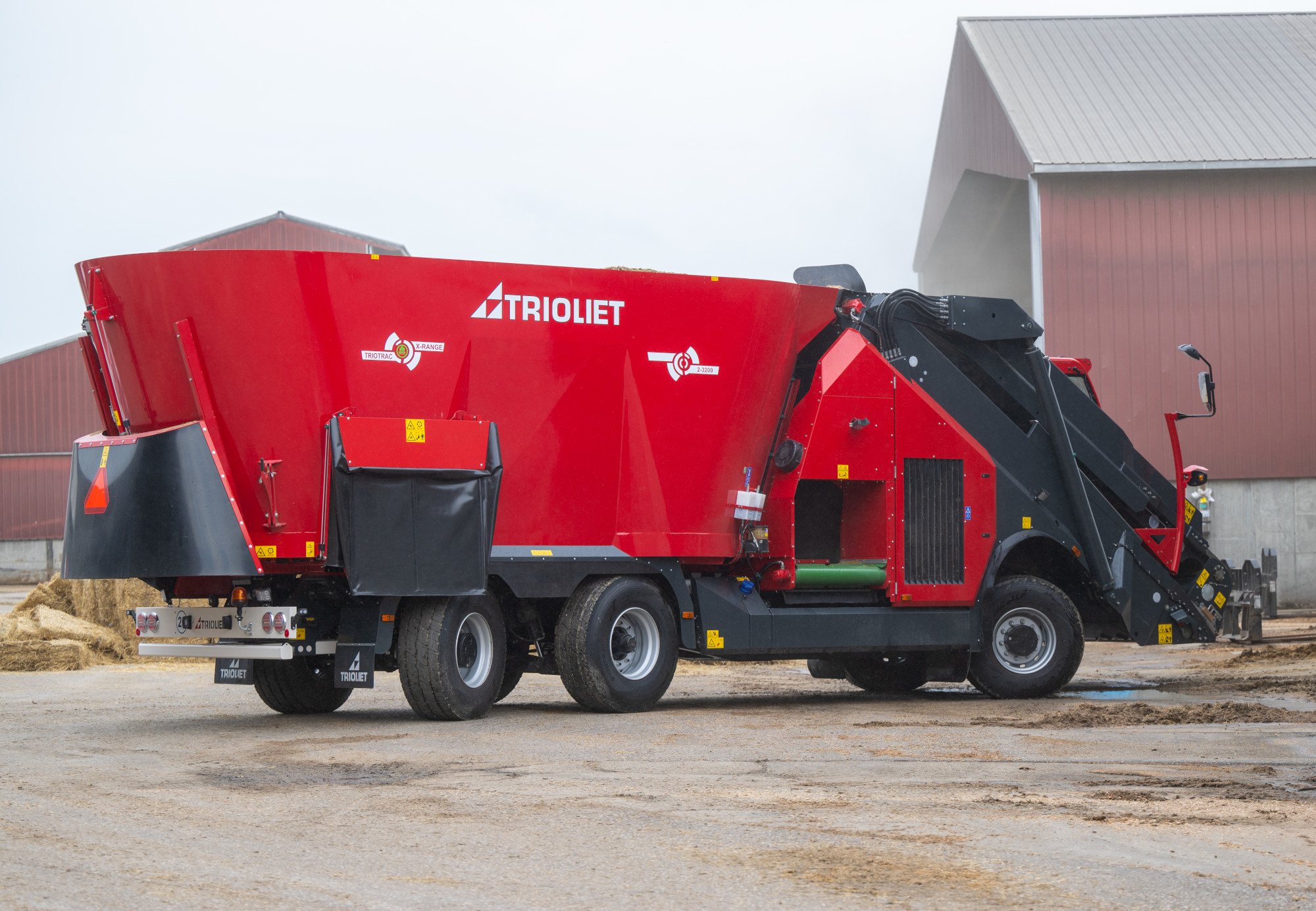 Triotrac X self-propelled feed mixer
